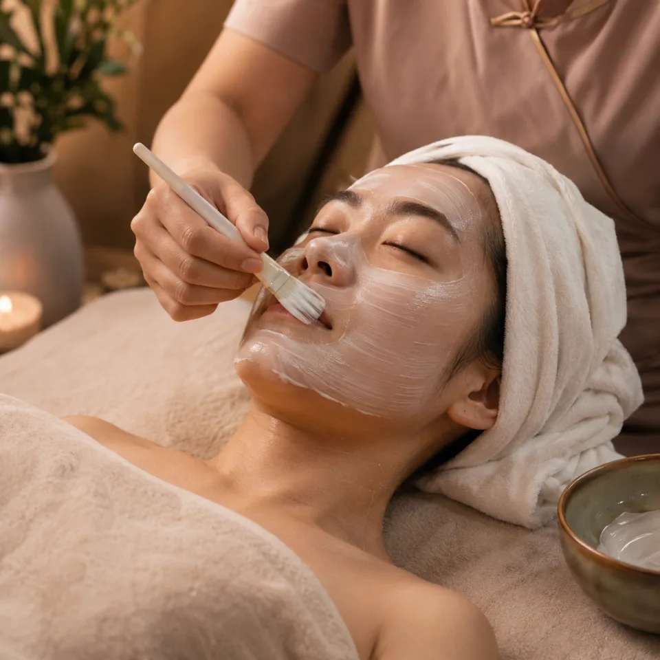 Góc trang điểm sau buổi làm